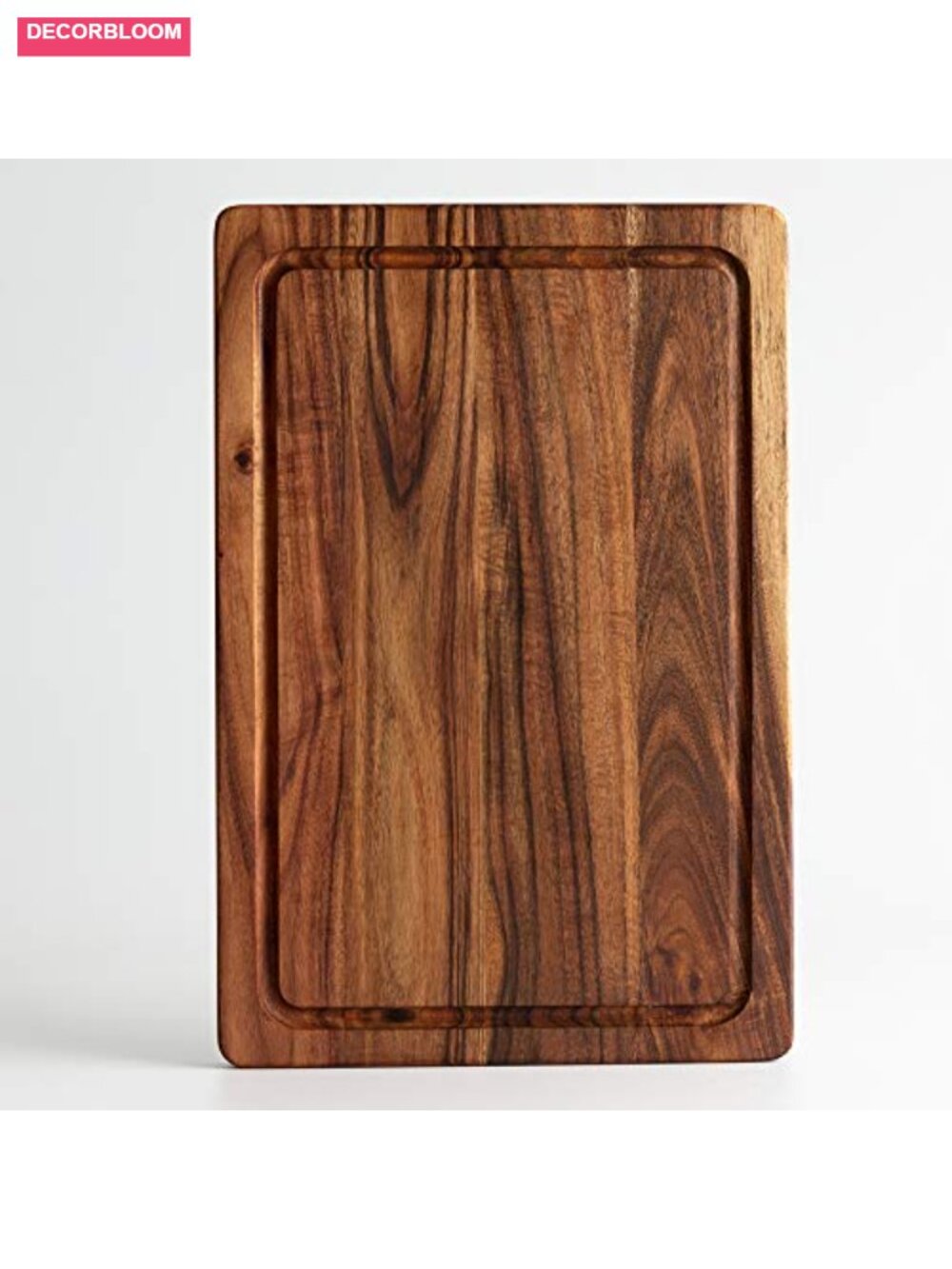 Acacia Wood Cutting Board 15x10" Chopping Serving Board